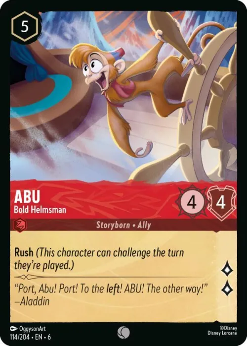 Abu - Bold Helmsman - Cold Foil