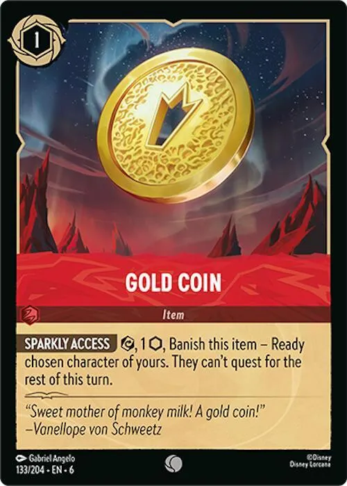 Gold Coin - Cold Foil