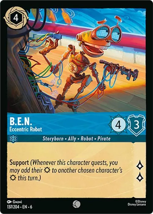 B.E.N. - Eccentric Robot - Cold Foil