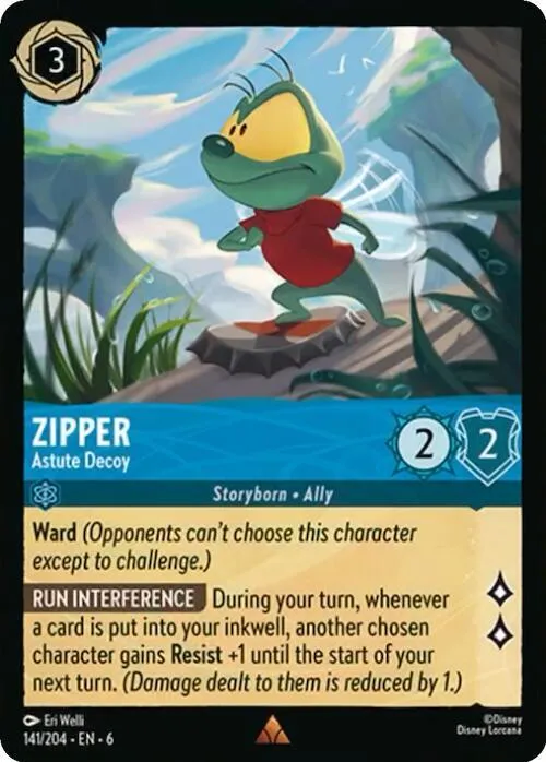Zipper - Astute Decoy - Cold Foil
