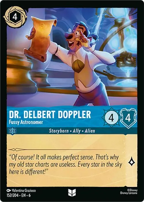 Dr. Delbert Doppler - Fussy Astronomer - Cold Foil