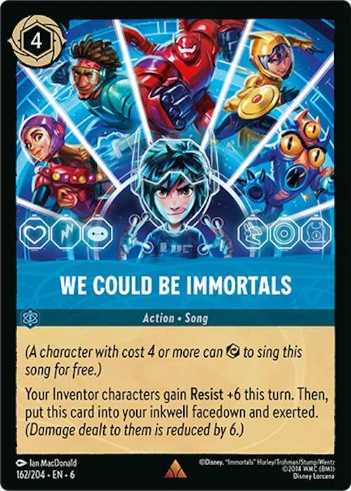 We Could Be Immortals - Cold Foil