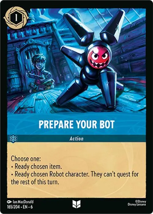 Prepare Your Bot - Cold Foil