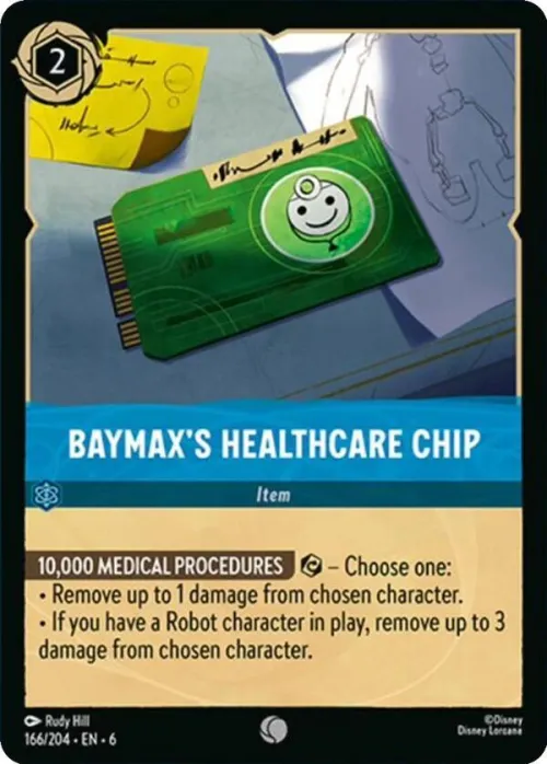 Baymax's Healthcare Chip - Cold Foil