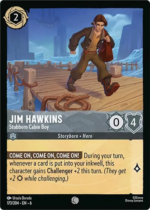 Jim Hawkins - Stubborn Cabin Boy - Cold Foil