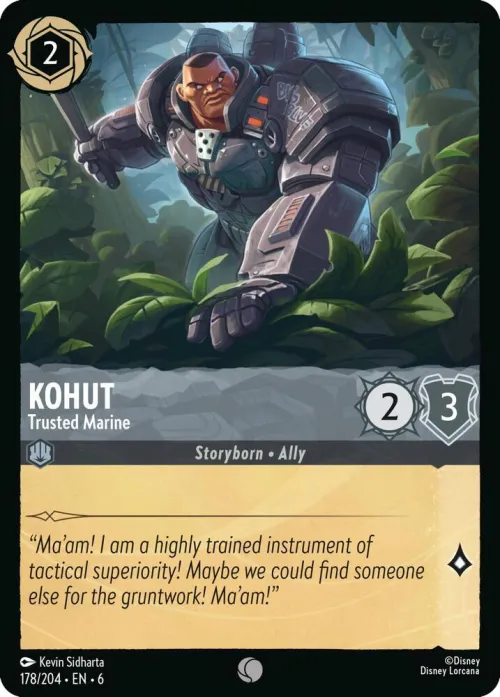 Kohut - Trusted Marine - Cold Foil