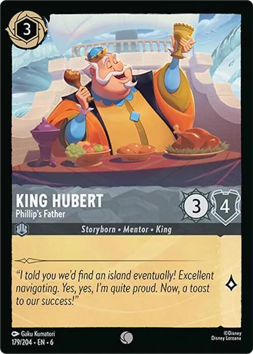 King Hubert - Phillip's Father