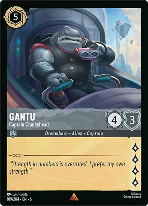 Gantu - Captain Crankyhead - Cold Foil