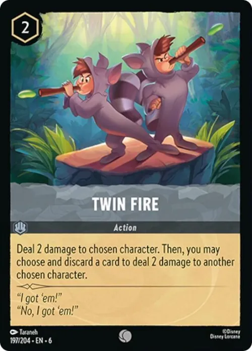 Twin Fire - Cold Foil