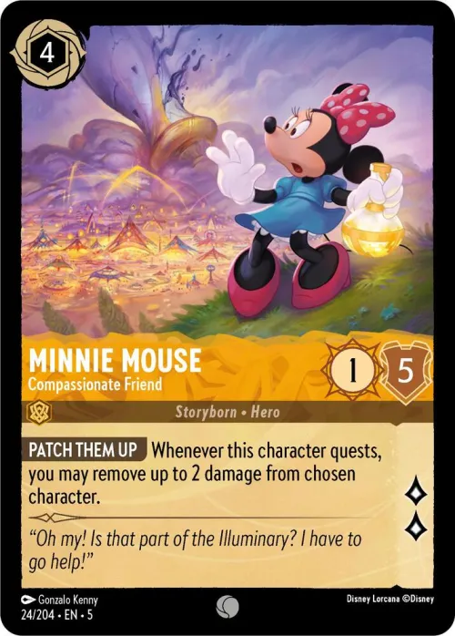 Minnie Mouse - Compassionate Friend - Cold Foil