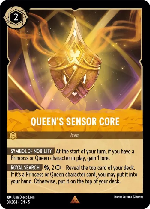 Queen's Sensor Core - Cold Foil