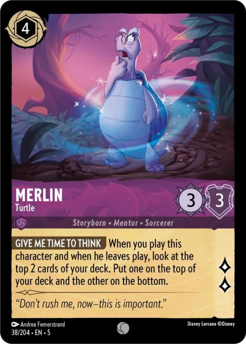 Merlin - Turtle - Cold Foil
