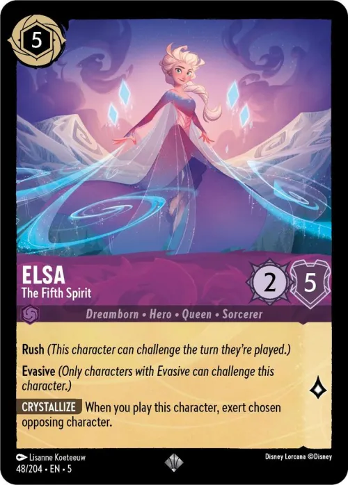 Elsa - The Fifth Spirit - Cold Foil