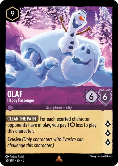 Olaf - Happy Passenger - Cold Foil