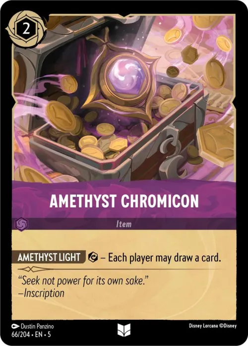 Amethyst Chromicon - Cold Foil