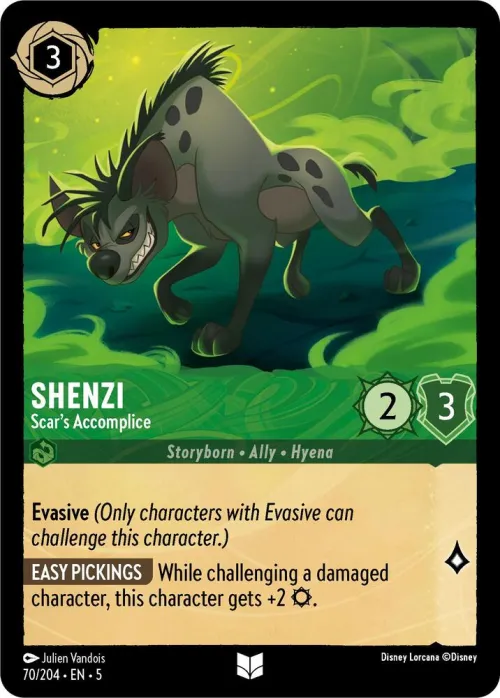 Shenzi - Scar's Accomplice - Cold Foil