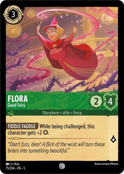 Flora - Good Fairy - Cold Foil