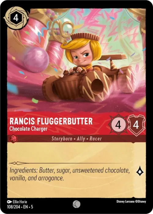Rancis Fluggerbutter - Chocolate Charger - Cold Foil