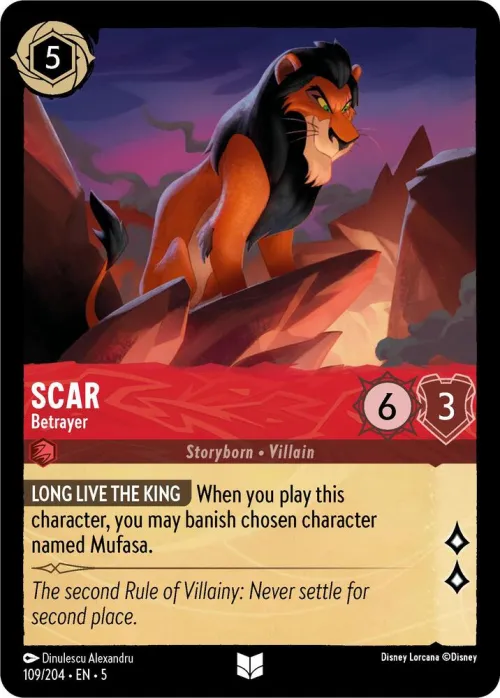 Scar - Betrayer - Cold Foil