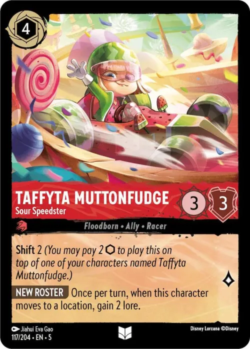 Taffyta Muttonfudge - Sour Speedster - Cold Foil