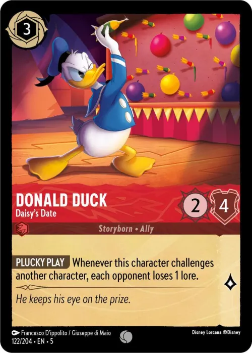 Donald Duck - Daisy's Date - Cold Foil