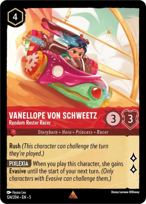 Vanellope von Schweetz - Random Roster Racer - Cold Foil