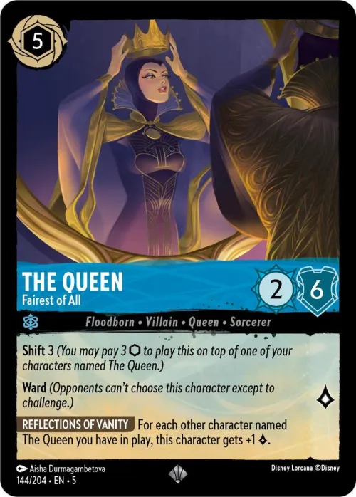 The Queen - Fairest of All - Cold Foil