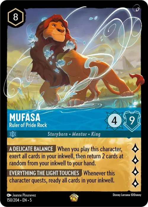 Mufasa - Ruler of Pride Rock - Cold Foil
