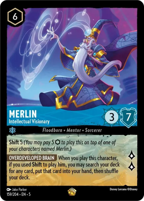 Merlin - Intellectual Visionary - Cold Foil