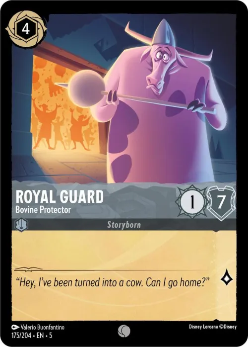 Royal Guard - Bovine Protector - Cold Foil