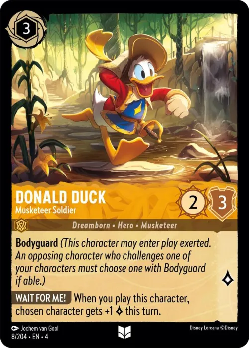 Donald Duck - Musketeer Soldier - Cold Foil