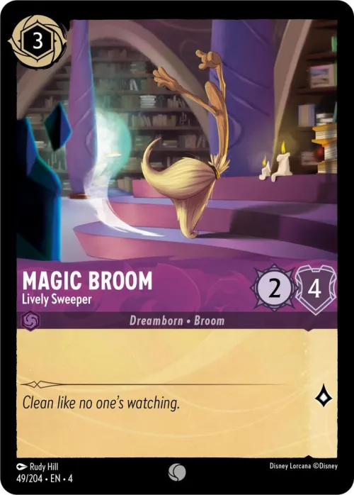 Magic Broom - Lively Sweeper - Cold Foil