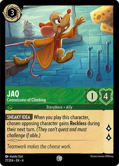 Jaq - Connoisseur of Climbing - Cold Foil