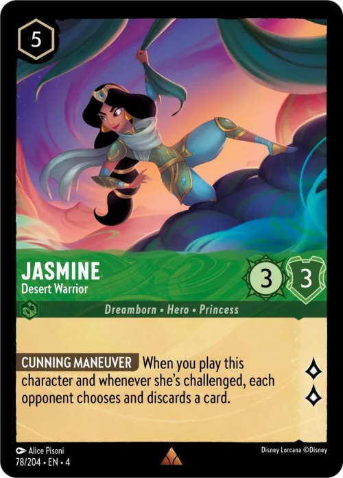 Jasmine - Desert Warrior - Cold Foil