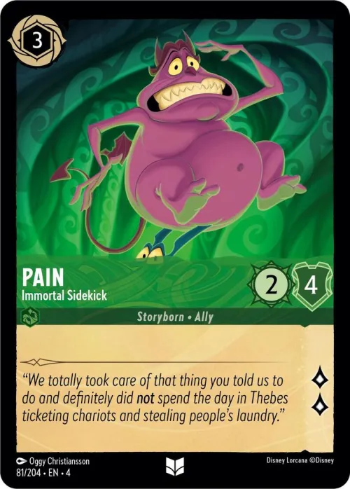 Pain - Immortal Sidekick - Cold Foil