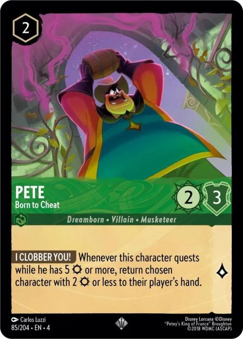 Pete - Born to Cheat - Cold Foil