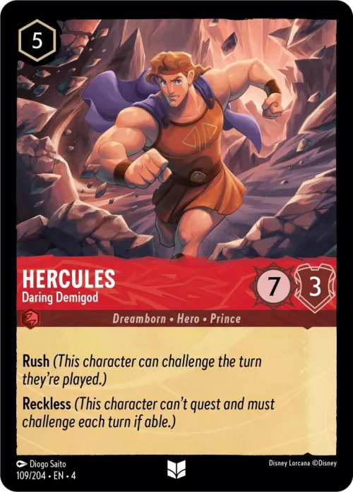 Hercules - Daring Demigod - Cold Foil