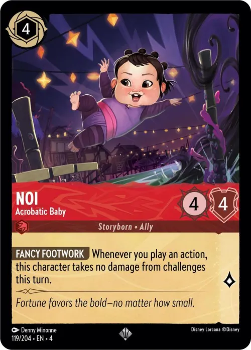 Noi - Acrobatic Baby - Cold Foil