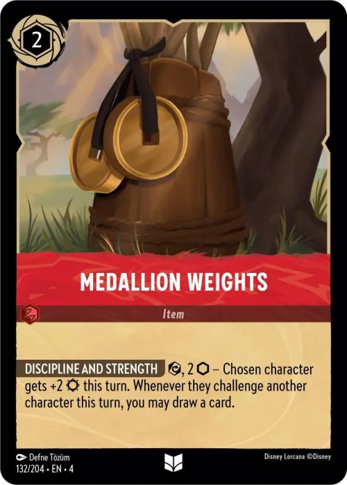 Medallion Weights - Cold Foil