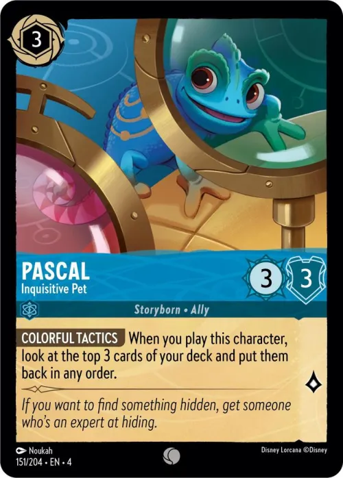 Pascal - Inquisitive Pet - Cold Foil