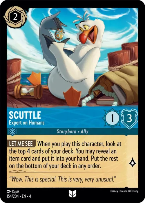 Scuttle - Expert on Humans - Cold Foil