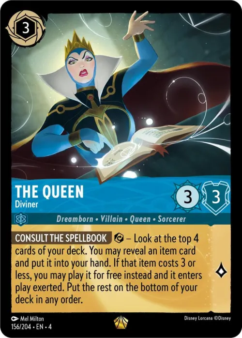 The Queen - Diviner - Cold Foil
