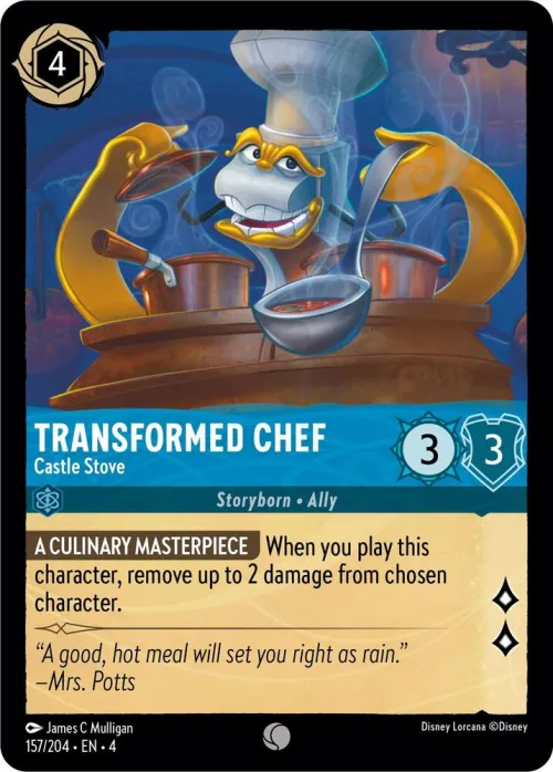 Transformed Chef - Castle Stove - Cold Foil