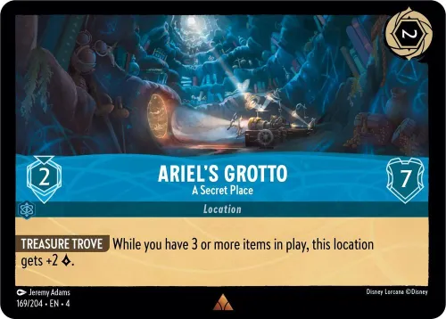 Ariel's Grotto - A Secret Place - Cold Foil