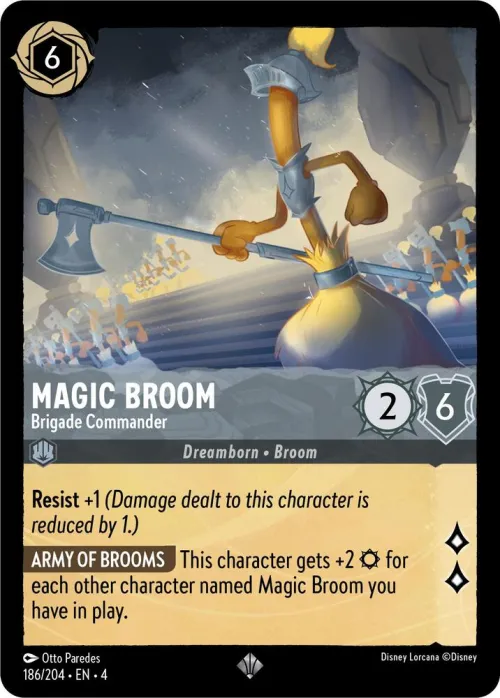 Magic Broom - Brigade Commander - Cold Foil