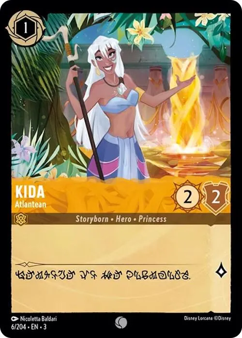 Kida - Atlantean - Cold Foil