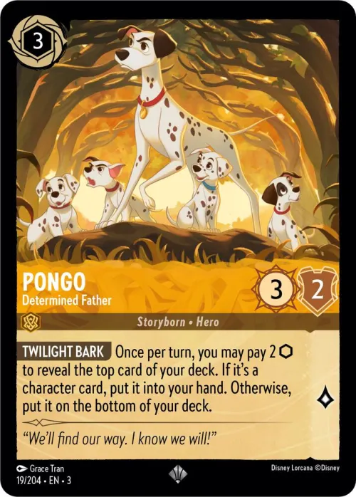 Pongo - Determined Father - Cold Foil