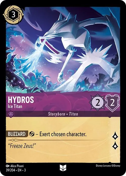 Hydros - Ice Titan - Cold Foil