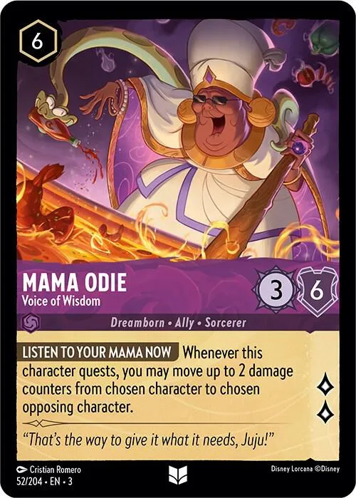 Mama Odie - Voice of Wisdom - Cold Foil