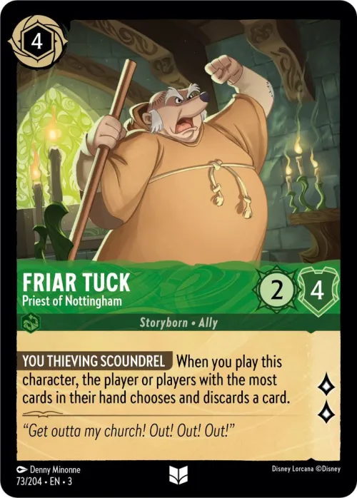 Friar Tuck - Priest of Nottingham - Cold Foil